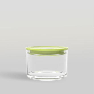 New Arrivals 1 Ocean Norma Glass Jar Bright Green 385Ml 5B23314G0003