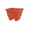 Cello Square Planter 15 Multi-Color 275 x 275 x 215mm (Pack of 3)