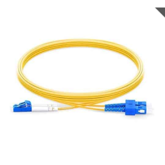 Fiber Optic Patch cords LC/UPC-SC/UPC Single Mode Duplex 3 Meters G657A1-LSZH