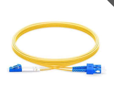 Fiber Optic Patch Cords Lc/Upc-Sc/Upc Single Mode Duplex 3 Meters G657A1-Lszh 2 Fiber Optic Patch Cords Lc/Upc-Sc/Upc Single Mode Duplex 3 Meters G657A1-Lszh
