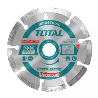 Total Dry Diamond Cutting Disc 9" TAC2112301