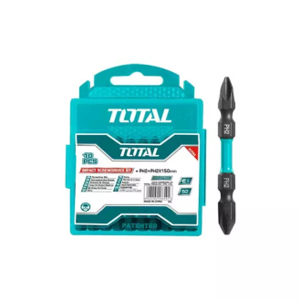Total Screw Driver Bit Impact 65mm 10pcs Set TACIM16PH233