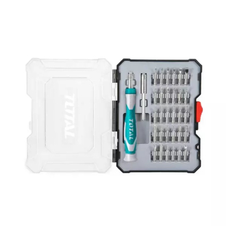 Total Screw Driver Precision Bit 32pcs Set TACSD30326