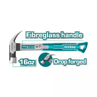 Total Claw Hammer 450g Unique Design Hammer Head THTCH0166