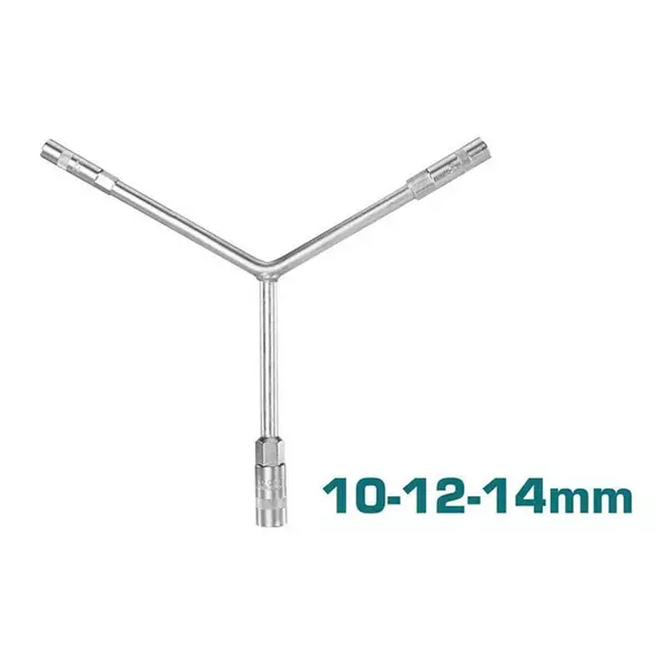 Total Socket Wrench Y-Type 10-12-14Mm Thysw101214 1 Total Socket Wrench Y-Type 10-12-14Mm Thysw101214