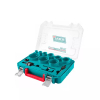 Total HSS M3 Bi-metal Hole Saw Set TACSH0132 (Pack of 13pcs)