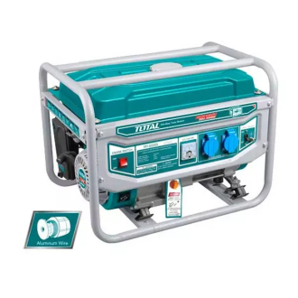 Total Petrol Generator 3kW 4 Stroke Pull Start TP130005