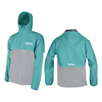 Total Rain Jacket Coated Polyster with Mesh Lining L/XL/XXL