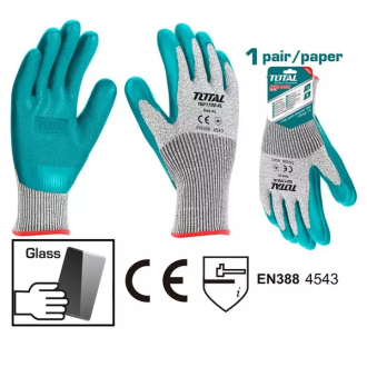 Total Gloves Cut Resistant Latex Coated Palm TSP1706-XL