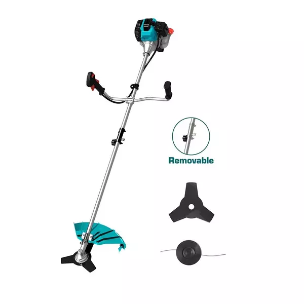 Total Grass Trimmer &Amp; Bush Cutter Petrol 1.25Kw(2Hp) 9000Rpm Powerful 2-Stroke Motor Tp5434421 1 Total Grass Trimmer &Amp; Bush Cutter Petrol 1.25Kw(2Hp) 9000Rpm Powerful 2-Stroke Motor Tp5434421