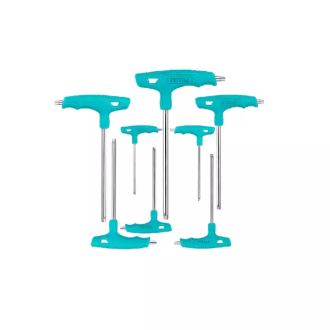 Total Torx Wrench Allen Key T-handle 8pcs Set THHW80836