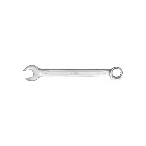 Total Combination Spanner 18Mm, Chrome Plated, Matt Finish Tcspa181 1 Total Combination Spanner 18Mm, Chrome Plated, Matt Finish Tcspa181