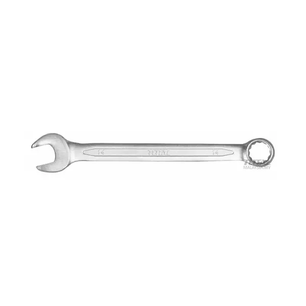 Total Combination Spanner 23Mm, Chrome Plated, Matt Finish Tcspa231 1 Total Combination Spanner 23Mm, Chrome Plated, Matt Finish Tcspa231