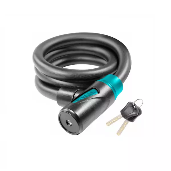 Total Padlocks Bicycle Lock 15X1200Mm, Can Be Rolled Up For Easy Storage With 2Pcs Iron Keys Tbk11512 1 Total Padlocks Bicycle Lock 15X1200Mm, Can Be Rolled Up For Easy Storage With 2Pcs Iron Keys Tbk11512