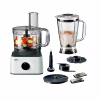 Braun Food Processor 8 in 1, 750W, 2 Speeds, Pulse Function, 2.1L Capacity, Blender, Slicing and Grating disc, Dough, Ice Crusher Blade, FP0132WH
