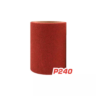 Total Sand Paper for Sanding Wood, Wall and Metal 11.5 x 500cm P240 TAC762404