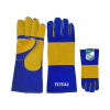 Total Welding Leather Gloves 16", Heat Resistant, Can Prevent Sparks from Splashing TSP15216
