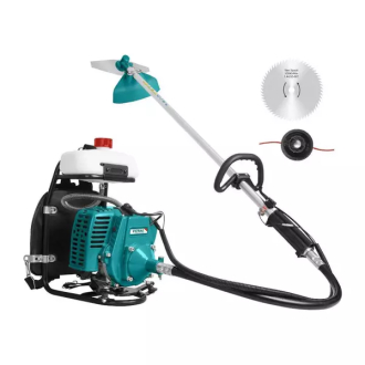 Total Gasoline Grass Trimmer & Bush Cutter 0.81KW/30.5cc Petrol Powered with Two Stroke Motor TP31261-2