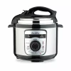 Decakila Pressure Cooker Electric 5l Digital Nonstick Coating 900w Keer039m mechanical knob switch operation single side nonstick pot coating