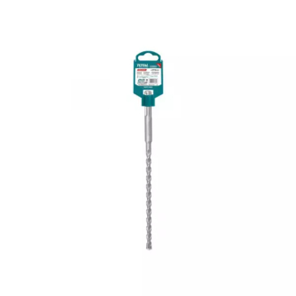 Total Hammer Drill Bit SDS Plus 12 x 210mm High Quality Cross Head Carbide Tip, Chrome Alloy Steel TAC311201C