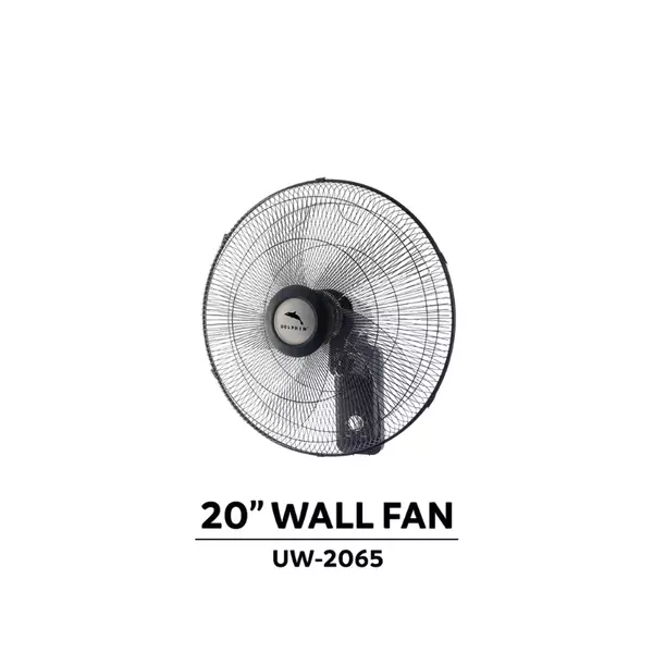 Dolphin Wall Fan 20'' 5 Blades, 3 Speeds Uw-2065 1 Dolphin Wall Fan 20'' 5 Blades, 3 Speeds Uw-2065