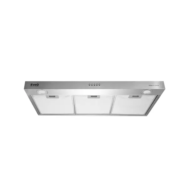 Evoq Built-In Kitchen Hood With 3-Speed Push Switch, Silver Ech - 90Cs 1 Evoq Built-In Kitchen Hood With 3-Speed Push Switch, Silver Ech - 90Cs