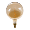 Tronic Glass Round Vintage Bulb 8W E27 (Screw Type)