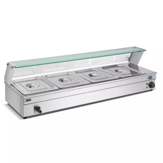 Generic Commercial Bain Marie Table Top 4 Pan Electric