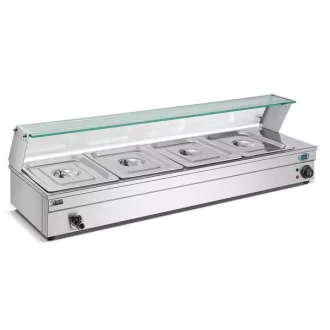 Generic Commercial Bain Marie Table Top 4 Pan Electric