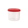 Cello Plastic Container Jar 750ml Plain (Pack of 12)