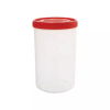 Cello Plastic Container Jar 1500ml Plain (Pack of 6)