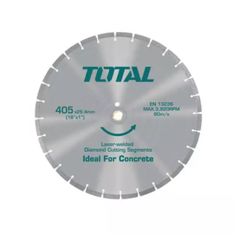 Total Diamond Cutting Disc for Concrete 16" TAC2144052