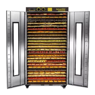 Generic Commercial Fruit & Vegetable Dehydrator Machine 64 Trays Stainless Steel