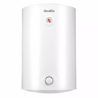 Decakila Water Heater 100l Electric with Storage Vertical Installation 1500w Kewh010w spcc metal body 316l heating element multifunctional safety valve longer life tank