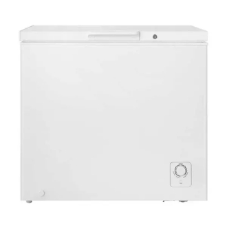 Hisense Chest Freezer 245L Frozen 135H, Easy Cleaning, Single Door, Chill Technology, Aluminum Interior, White H320CF