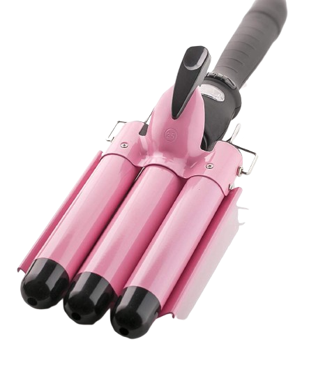 Generic Curling Iron 1-Inch 3 Barrel Hair Waver Wand - Ceramic Heating Styling Tool, Fast Heating, Lcd Display, Adjustable Temperature Hair Crimper. 9 Generic Curling Iron 1-Inch 3 Barrel Hair Waver Wand - Ceramic Heating Styling Tool, Fast Heating, Lcd Display, Adjustable Temperature Hair Crimper.