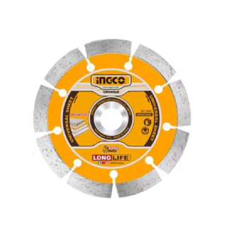Ingco Dry Cutting Diamond Disc 180mm(7")x22.2mm for Wet & Dry Cutting DMD011802