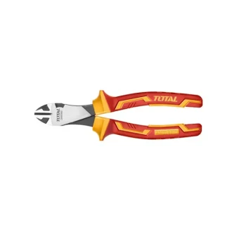 Total Diagonal Cutting Pliers Heavy Duty 7" Insulated THTIP2571