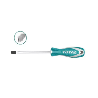 Total Slotted Screwdriver Length 100mm THT2146