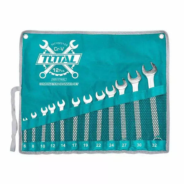 Total Combination Spanner Set 6-32Mm 12Pcs Tht1022122 1 Total Combination Spanner Set 6-32Mm 12Pcs Tht1022122