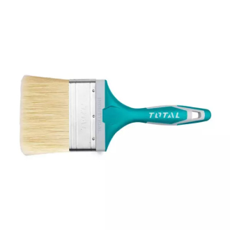 Total Paint Brush Plastic Rubber Covered Handle 4" THT84046