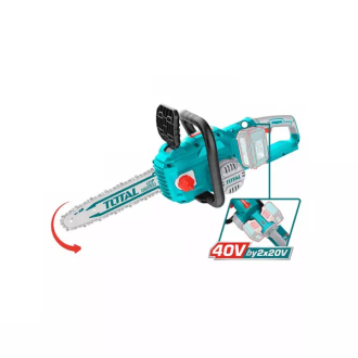 Total Cordless Chain Saw Lithium-ion 40V with 16'' Saw Chain & 16'' Chain Saw Bar TGSLI40168
