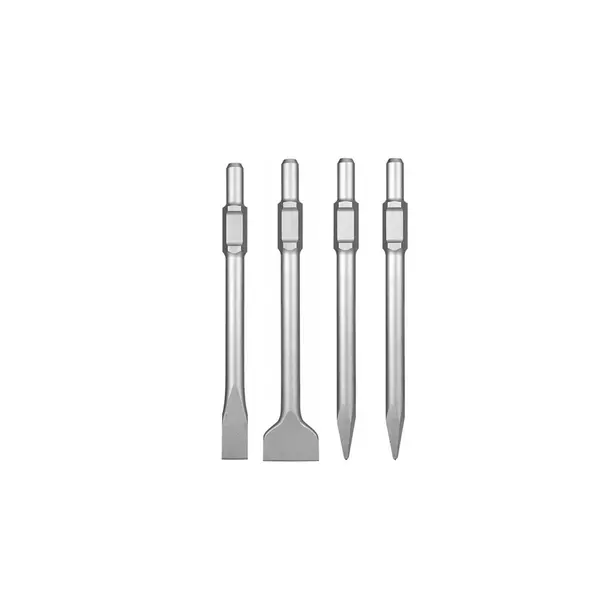 Total 4Pcs Sds Hex Chisel Bit Set Tac0304375 1 Total 4Pcs Sds Hex Chisel Bit Set Tac0304375
