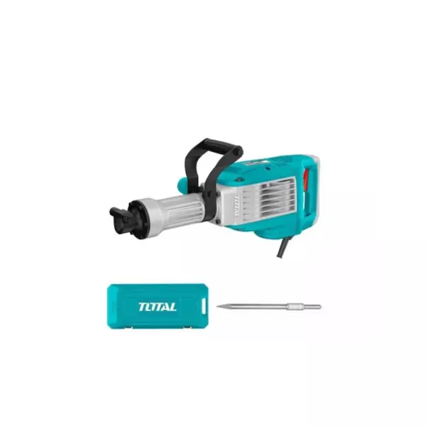 Total Demolition Breaker Sds-Hex 1700W With 1 Chisel, 1 Extra Carbon Brush Th217068 1 Total Demolition Breaker Sds-Hex 1700W With 1 Chisel, 1 Extra Carbon Brush Th217068